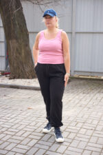 Штани 26.2730 б Трикотаж двухнитка, колір Чорний, 48(XL), 50(ХХL), 52(3XL) - Зображення 5