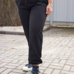 Штани 26.2730 б Трикотаж двухнитка, колір Чорний, 48(XL), 50(ХХL), 52(3XL)