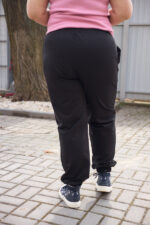 Штани 26.2730 б Трикотаж двухнитка, колір Чорний, 48(XL), 50(ХХL), 52(3XL) - Зображення 2