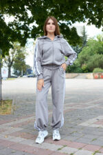 Костюм 26.3000 н Трикотаж двухнитка, колір Сіро графітовий, 40(XS), 42(S), 44(М)