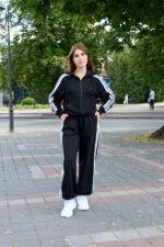 Костюм 26.3000 н Трикотаж двухнитка, колір Чорний, 40(XS), 42(S), 44(М) - Зображення 5