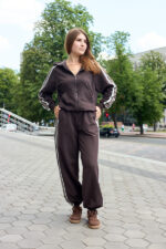 Костюм 26.3000 н Трикотаж двухнитка, колір Темний шоколад, 40(XS), 42(S), 44(М) - Зображення 4
