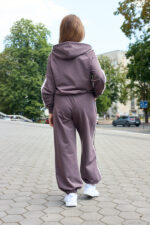 Костюм 26.3000 н Трикотаж двухнитка, колір Темно кавовий, 40(XS), 42(S), 44(М) - Зображення 2