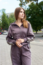 Костюм 26.3000 н Трикотаж двухнитка, колір Темно кавовий, 40(XS), 42(S), 44(М) - Зображення 6
