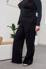 Штани 26.2589 б Трикотаж двухнитка, колір Чорний, 48(XL), 50(ХХL), 52(3XL) - Зображення 2