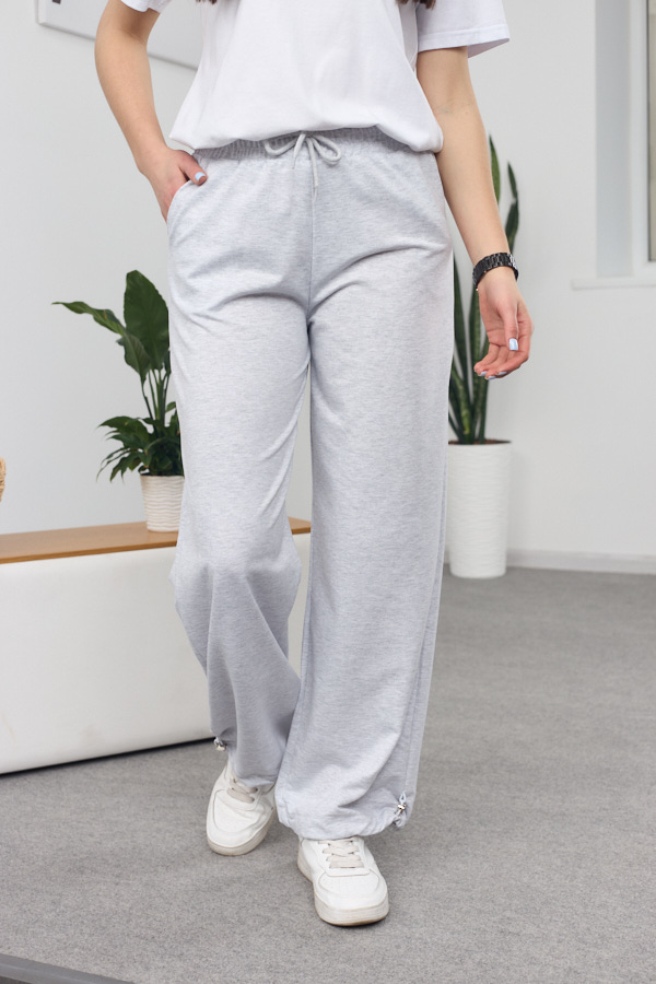 sera7038 Штани 26.2751 н Трикотаж двухнитка, колір Меланж, 40(XS), 42(S), 44(М) - Зображення 1