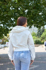 Кофта 26.3012 н Трикотаж двухнитка, колір Молочний, 40(XS), 42(S), 44(М) - Зображення 2