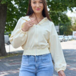 Кофта 26.3012 н Трикотаж двухнитка, колір Банановий, 40(XS), 42(S), 44(М)