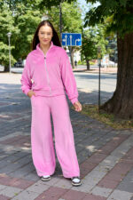 Костюм 26.2991 н Велюр тонкий, колір Рожевий, 40(XS), 42(S), 44(М)