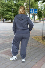 Костюм 26.3000 б Трикотаж двухнитка, колір Графіт, 46(L), 48(XL), 50(ХХL) - Зображення 2