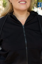 Костюм 26.3000 б Трикотаж двухнитка, колір Чорний, 46(L), 48(XL), 50(ХХL) - Зображення 4