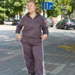 Костюм 26.3000 б Трикотаж двухнитка, колір Темно кавовий, 46(L), 48(XL), 50(ХХL)