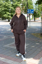 Костюм 26.3000 б Трикотаж двухнитка, колір Темний шоколад, 46(L), 48(XL), 50(ХХL) - Зображення 5