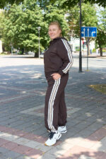 Костюм 26.3000 б Трикотаж двухнитка, колір Темний шоколад, 46(L), 48(XL), 50(ХХL) - Зображення 3