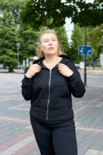 Костюм 26.2994 б Трикотаж двухнитка, колір Чорний, 48(XL), 50(ХХL), 52(3XL) - Зображення 5