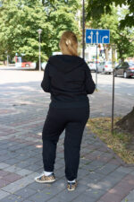 Кофта 26.3009 б Костюмна лакоста, колір Чорний, 48(XL), 50(ХХL), 52(3XL) - Зображення 3
