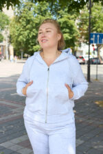Костюм 26.2994 б Трикотаж двухнитка, колір Меланж, 48(XL), 50(ХХL), 52(3XL) - Зображення 6