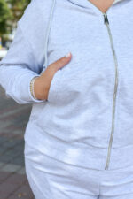 Костюм 26.2994 б Трикотаж двухнитка, колір Меланж, 48(XL), 50(ХХL), 52(3XL) - Зображення 5