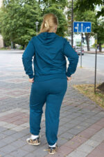 Костюм 26.2994 б Трикотаж двухнитка, колір Смарагдовий, 48(XL), 50(ХХL), 52(3XL) - Зображення 2