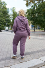 Костюм 26.2994 б Трикотаж двухнитка, колір Баклажан, 48(XL), 50(ХХL), 52(3XL) - Зображення 2