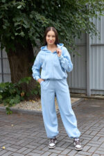 Костюм 26.3015 н Костюмна лакоста, колір Блакитний, 40(XS), 42(S), 44(М)