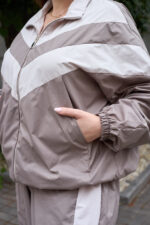 Костюм 26.2966 б Плащівка Лаке, колір Кавовий, 48(XL), 50(ХХL) - Зображення 5
