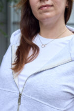 Кофта 26.3016 б Трикотаж двухнитка, колір Меланж, 48(XL), 50(ХХL), 52(3XL) - Зображення 4