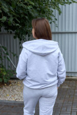 Кофта 26.3016 б Трикотаж двухнитка, колір Меланж, 48(XL), 50(ХХL), 52(3XL) - Зображення 2