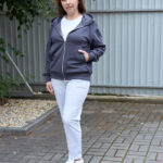 Кофта 26.3016 б Трикотаж двухнитка, колір Графіт, 48(XL), 50(ХХL), 52(3XL)