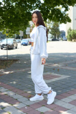 Костюм 26.3020 н Трикотаж петля, колір Меланж, 40(XS), 42(S), 44(М) - Зображення 3
