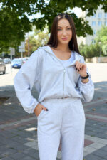 Костюм 26.3020 н Трикотаж петля, колір Меланж, 40(XS), 42(S), 44(М) - Зображення 5