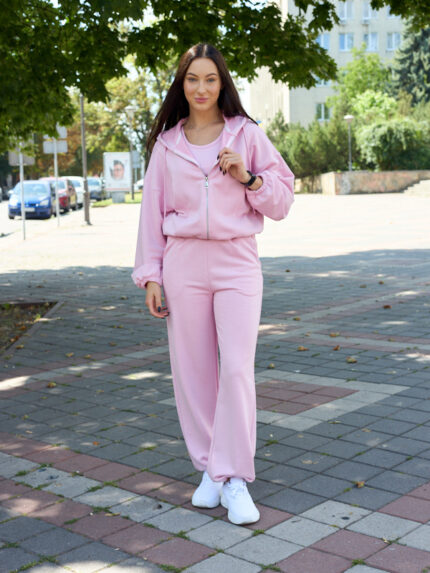 Костюм 26.3020 н Трикотаж петля, колір Рожевий, 40(XS), 42(S), 44(М)