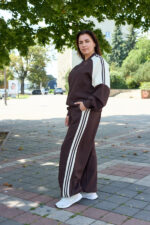Костюм 26.2965 б Дабл фейс, колір Темний шоколад, 48(XL), 50(ХХL) - Зображення 3