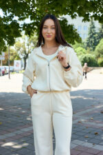 Костюм 26.3020 н Трикотаж петля, колір Молочний, 40(XS), 42(S), 44(М) - Зображення 5