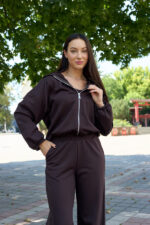 Костюм 26.3020 н Трикотаж петля, колір Темний шоколад, 40(XS), 42(S), 44(М) - Зображення 5