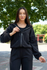 Костюм 26.3020 н Трикотаж петля, колір Чорний, 40(XS), 42(S), 44(М) - Зображення 6
