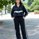 Костюм 26.3022 н Трикотаж петля, колір Чорний, 40(XS), 42(S), 44(М)