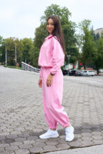 Костюм 26.3030 н Трикотаж двухнитка, колір Рожевий, 40(XS), 42(S), 44(М) - Зображення 4