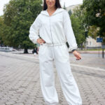 Костюм 26.3030 н Трикотаж двухнитка, колір Молочний, 40(XS), 42(S), 44(М)