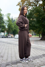 Костюм 26.3030 н Трикотаж двухнитка, колір Темний шоколад, 40(XS), 42(S), 44(М) - Зображення 3