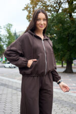 Костюм 26.3030 н Трикотаж двухнитка, колір Темний шоколад, 40(XS), 42(S), 44(М) - Зображення 6